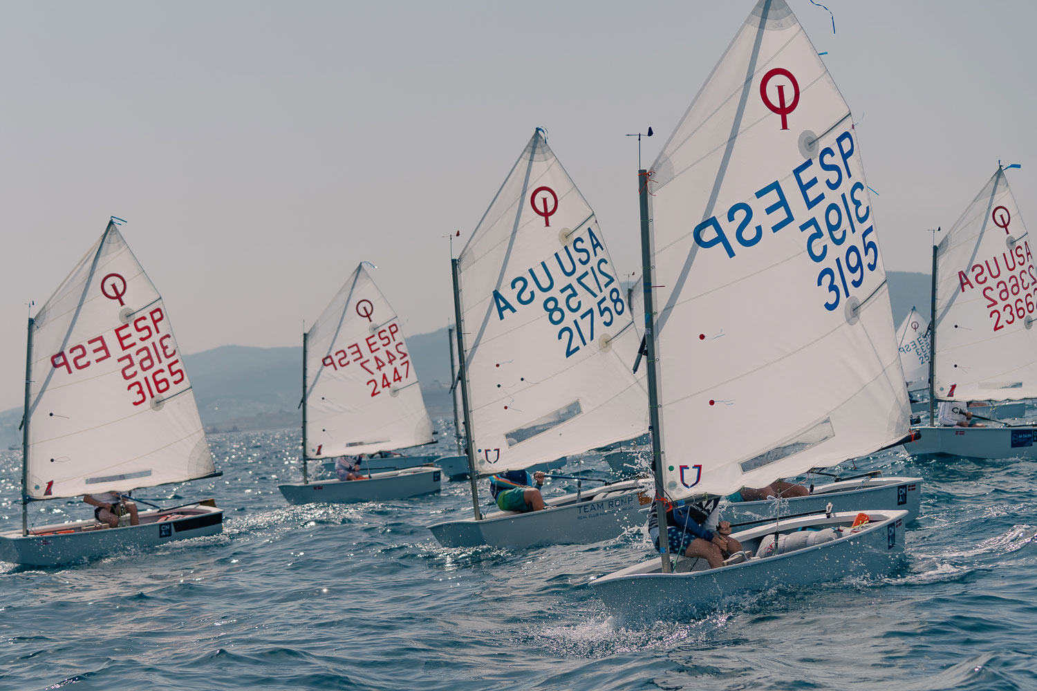 noticias náuticas, actualidad náutica, optimist, trofeo abanca optimist, rcnp, real club náutico de 