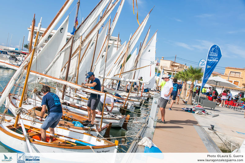 Cala Gamba se convierte en el epicentro del patrimonio marítimo balear con la Diada de Vela Llatina 