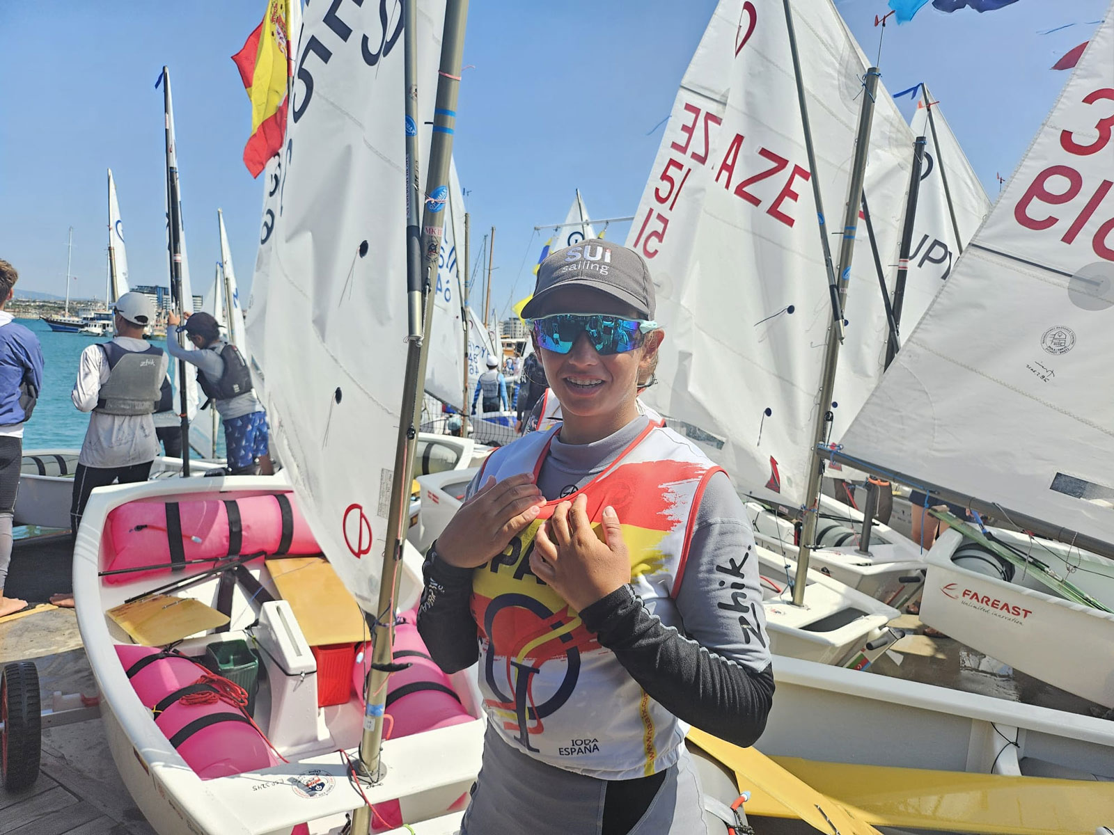 noticias náuticas, actualidad náutica, campeonato de europa de optimist, lluc bestard, rcnp, real cl