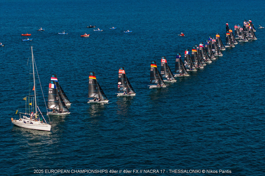 noticias náuticas, actualidad náutica, mar gil, campeonato europeo de 49er, 49er FX, Nacra 17, regat