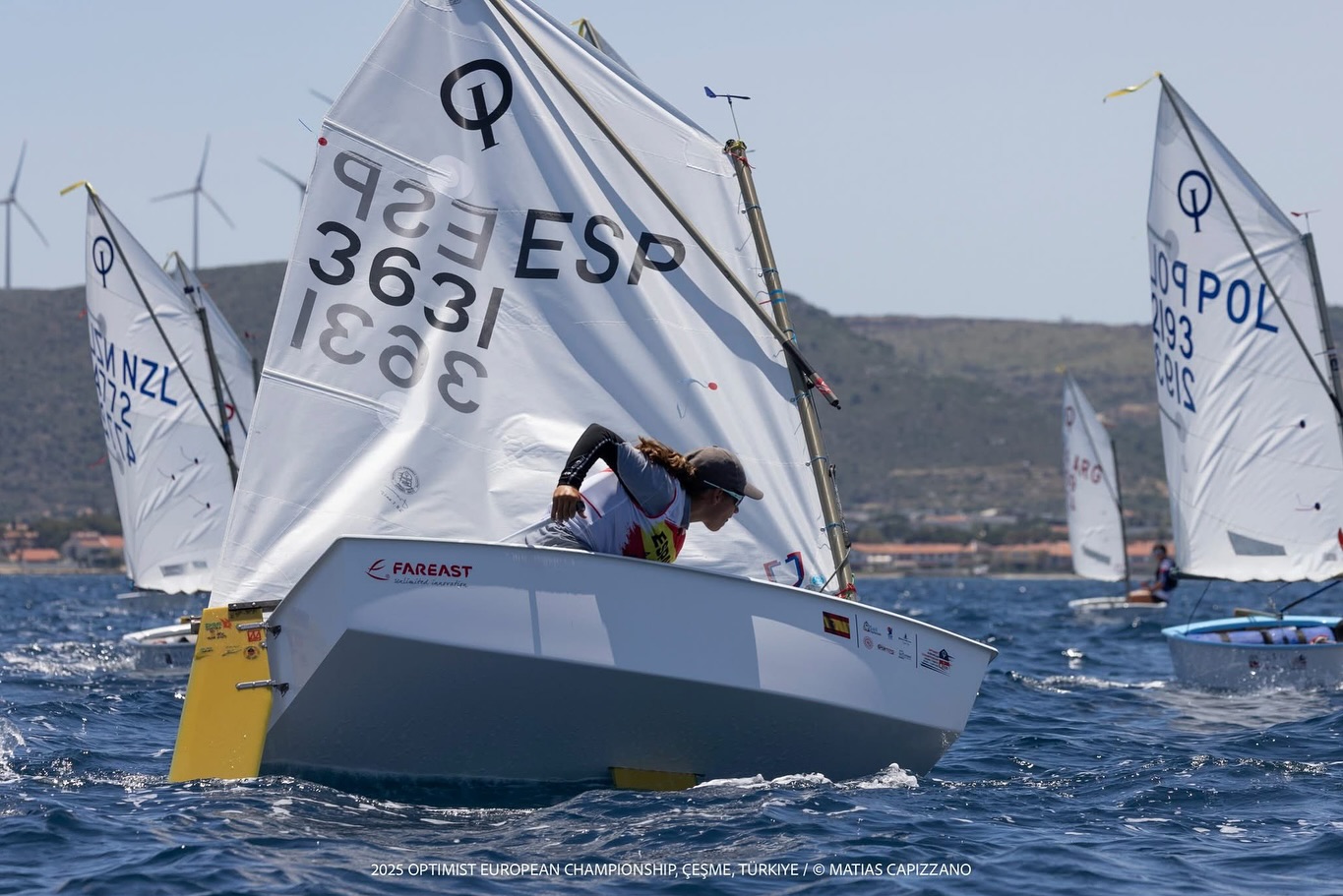 noticias náuticas, actualidad náutica, campeonato de europa de optimist, lluc bestard, rcnp, real cl