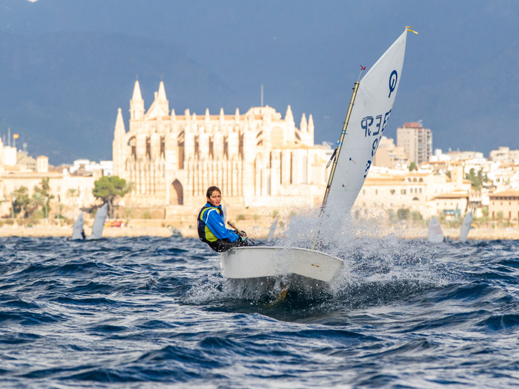 nautical news, nautical news, 73rd ciutat de palma trophy, optimist, bay of palma, rcnp, re