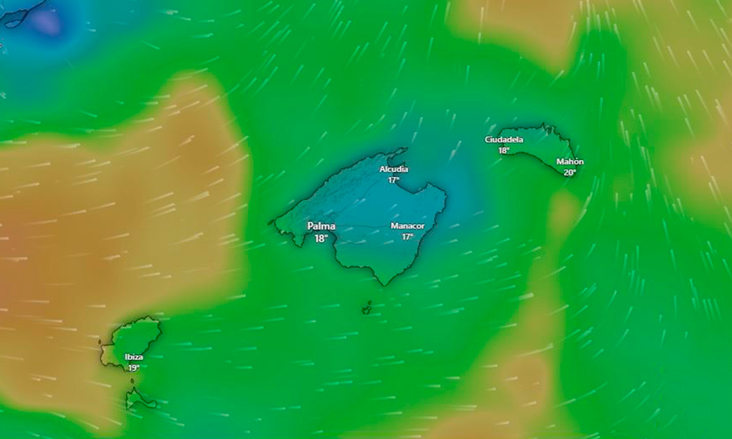 nautical news, aemet, raining, storm, fog, bad weather, caution, warning, balearic islands