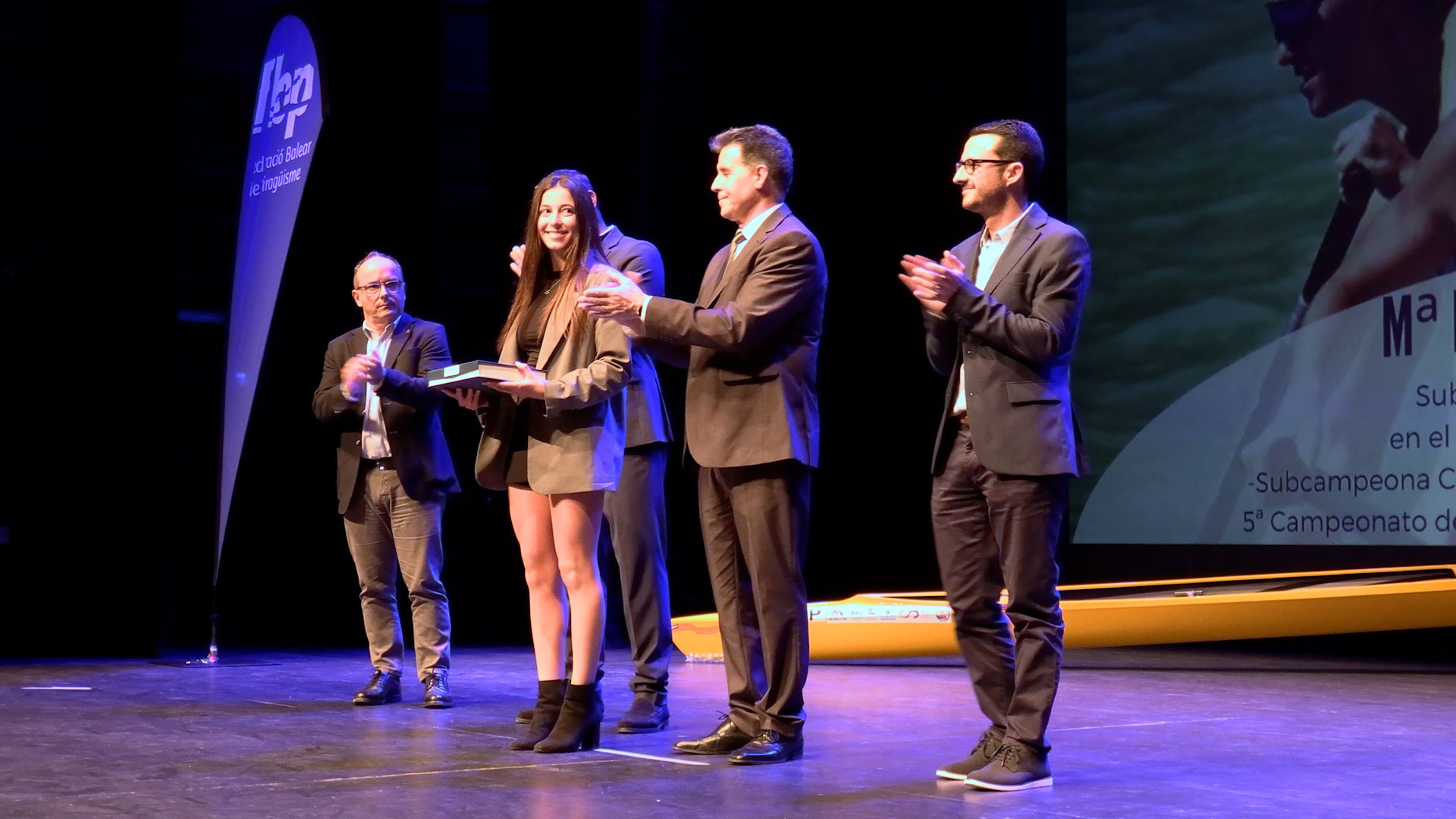 noticias náuticas, actualidad náutica, federación balear del piragüismo, gala del piragüismo, palist