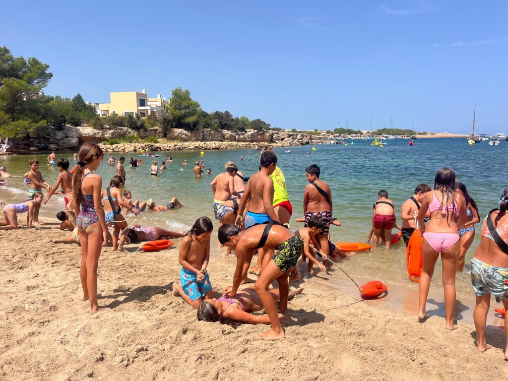 noticias náuticas, actualidad náutica, sant josep, socorrista por un día, ibiza, formación, jornada 