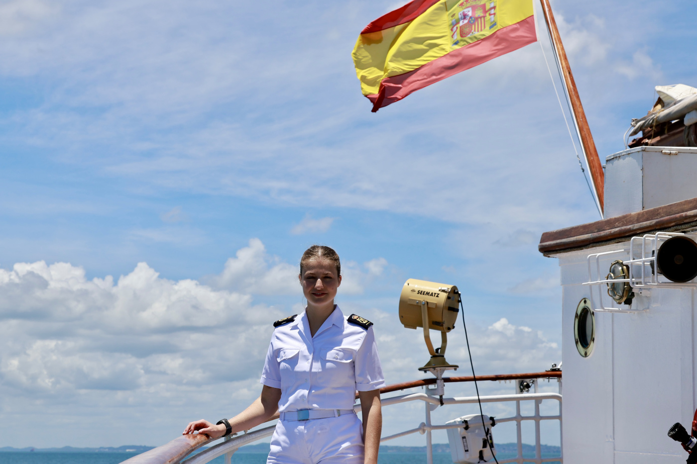 noticias náuticas, actualidad náutica, armada, princesa leonor, formación naval