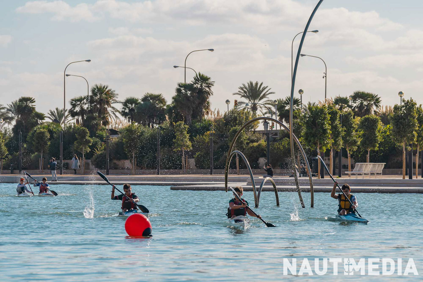 noticias náuticas, actualidad náutica, piragua, palista, parc de la mar, Trofeo Ciutat de Palma de P