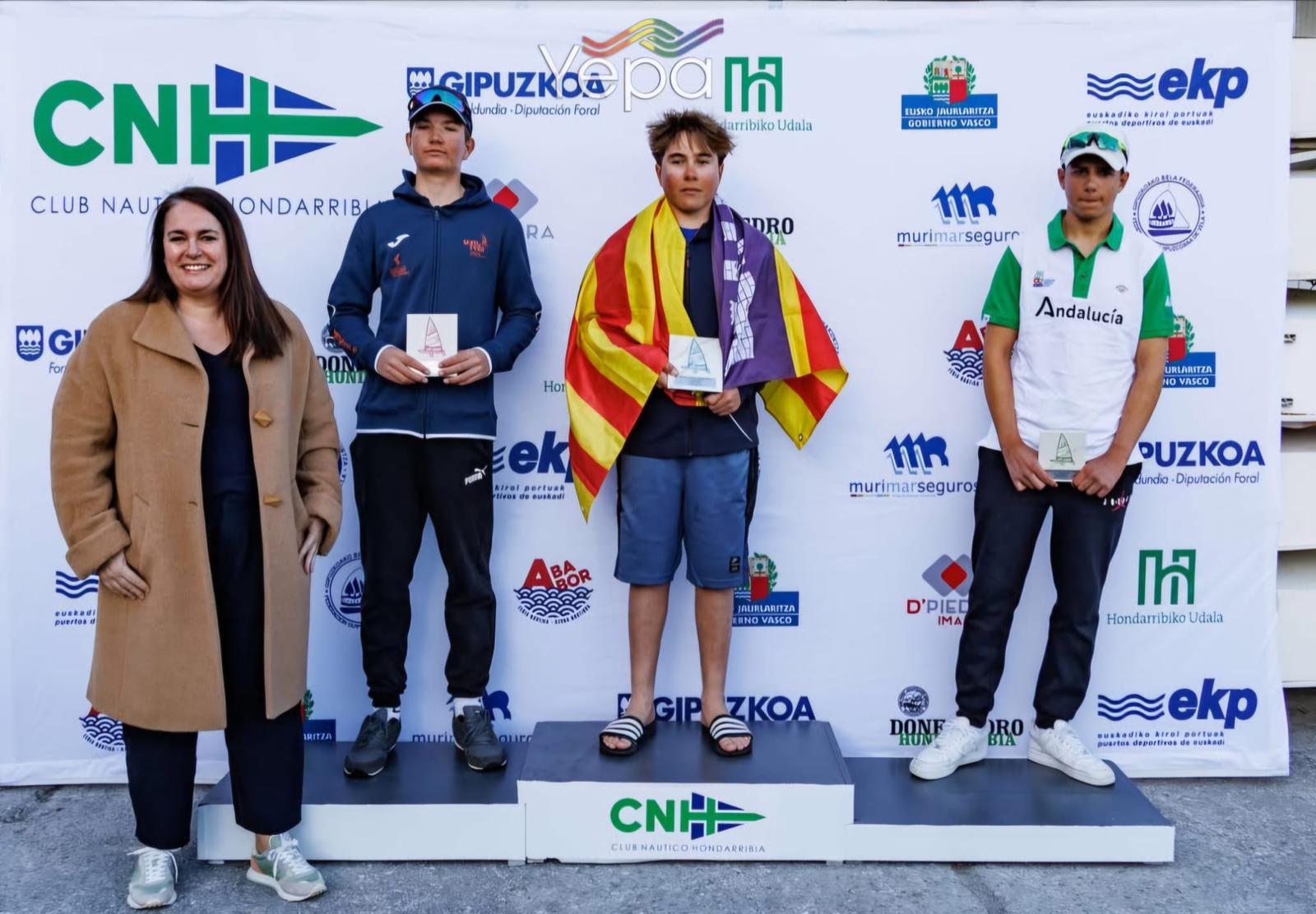 nautical news, nautical news, nikko palou, ilca 4, sailor, regatta, boat, spanish championship of il
