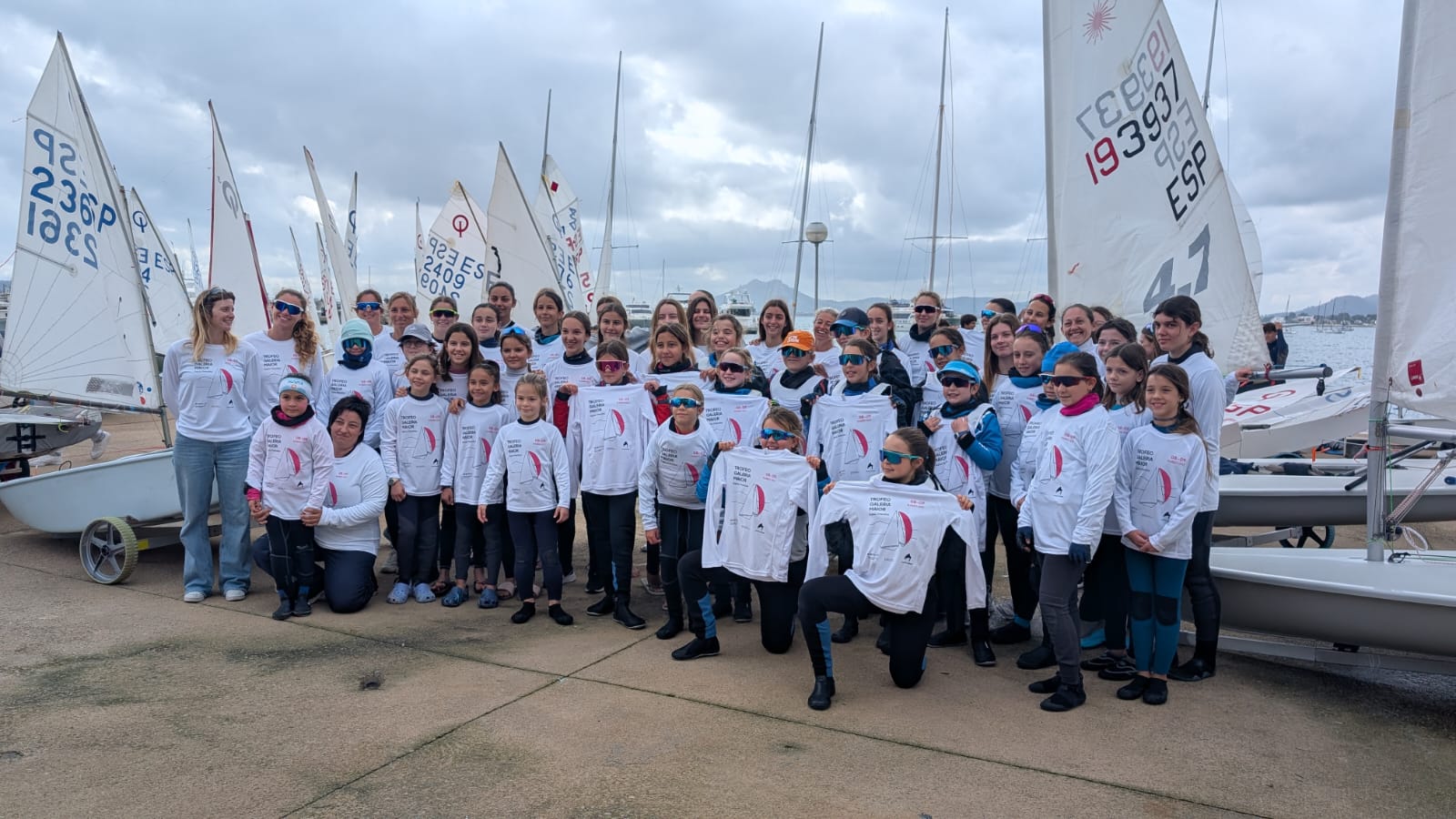 noticias náuticas, actualidad náutica, rcnpp, regata femenina galería maior, bahía de pollença, rega