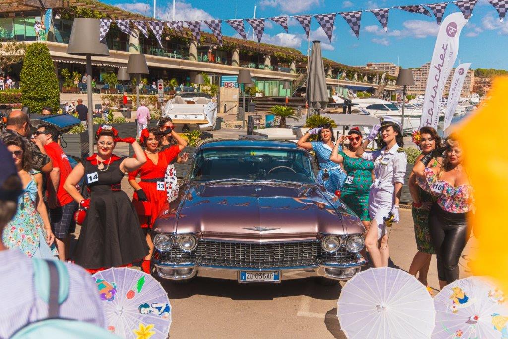 noticias náuticas, actualidad náutica, port adriano, american car show, coches antiguos, coches vint