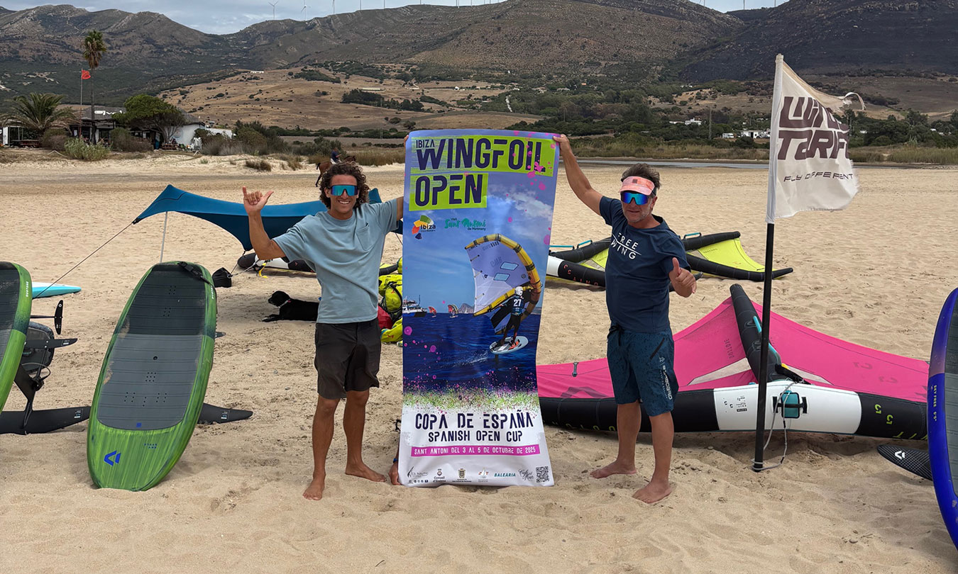 noticias náuticas, actualidad náutica, ibiza wingfoil open 2025, mar de arce, windsurf, ibiza, regat
