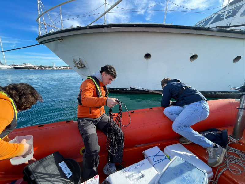 noticias náuticas, actualidad náutica, marina port de valencia, muestreo de agua, medio ambiente, cá