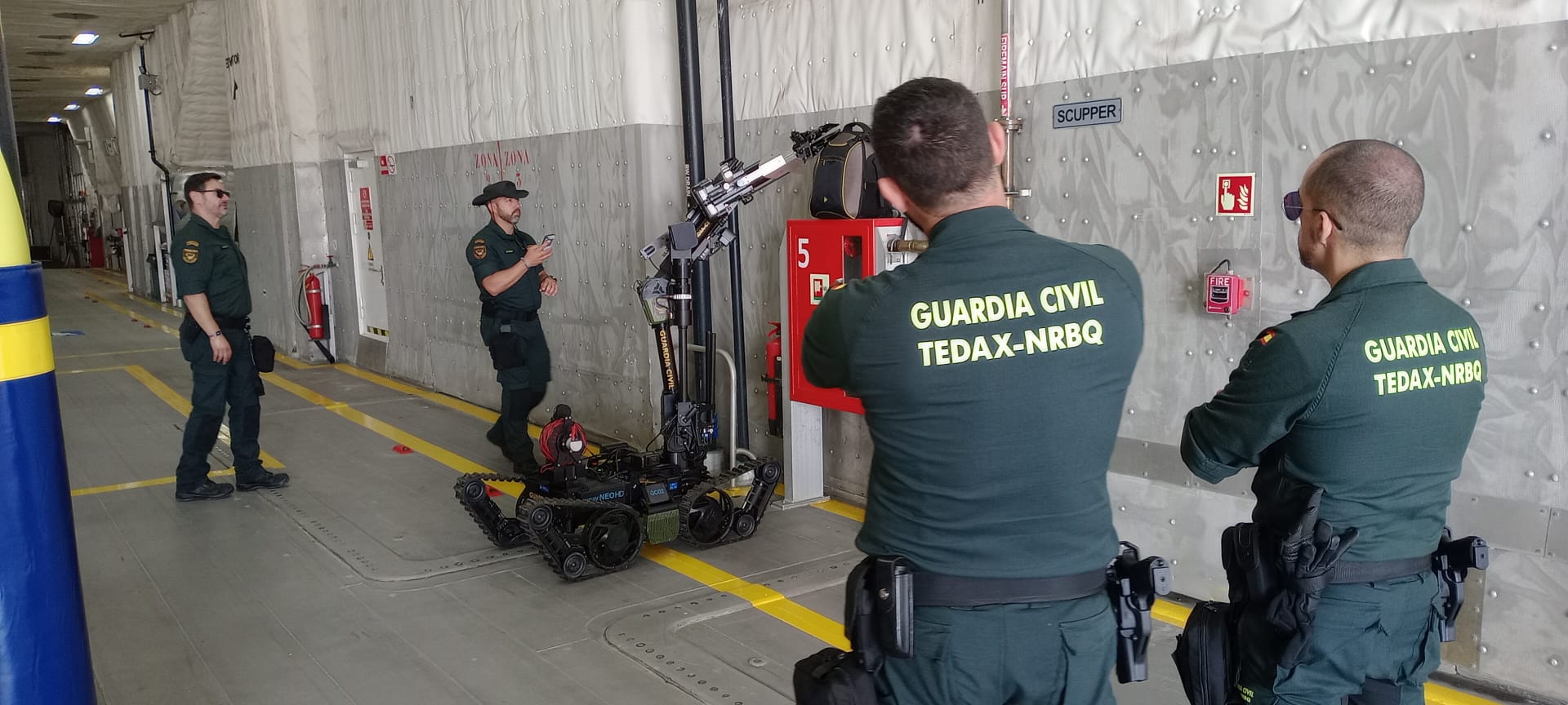 noticias náuticas, actualidad náutica, postib, guardia civil, sant antoni, simulacro de emergencia, 
