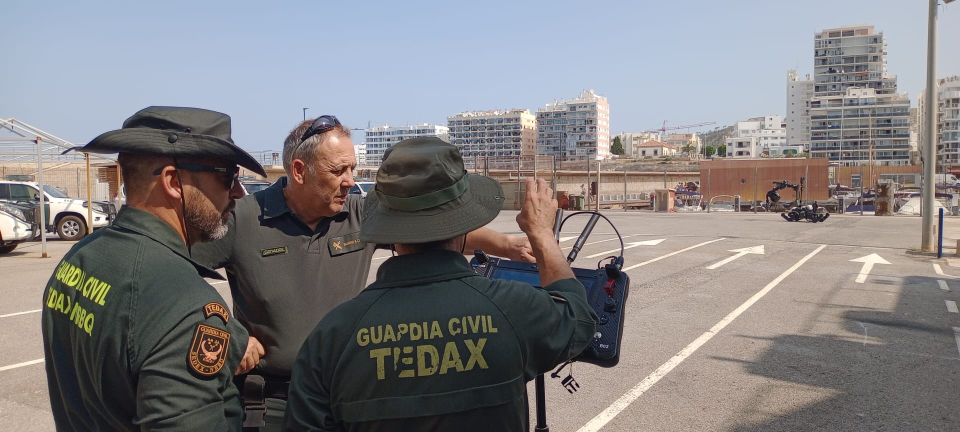 noticias náuticas, actualidad náutica, postib, guardia civil, sant antoni, simulacro de emergencia, 