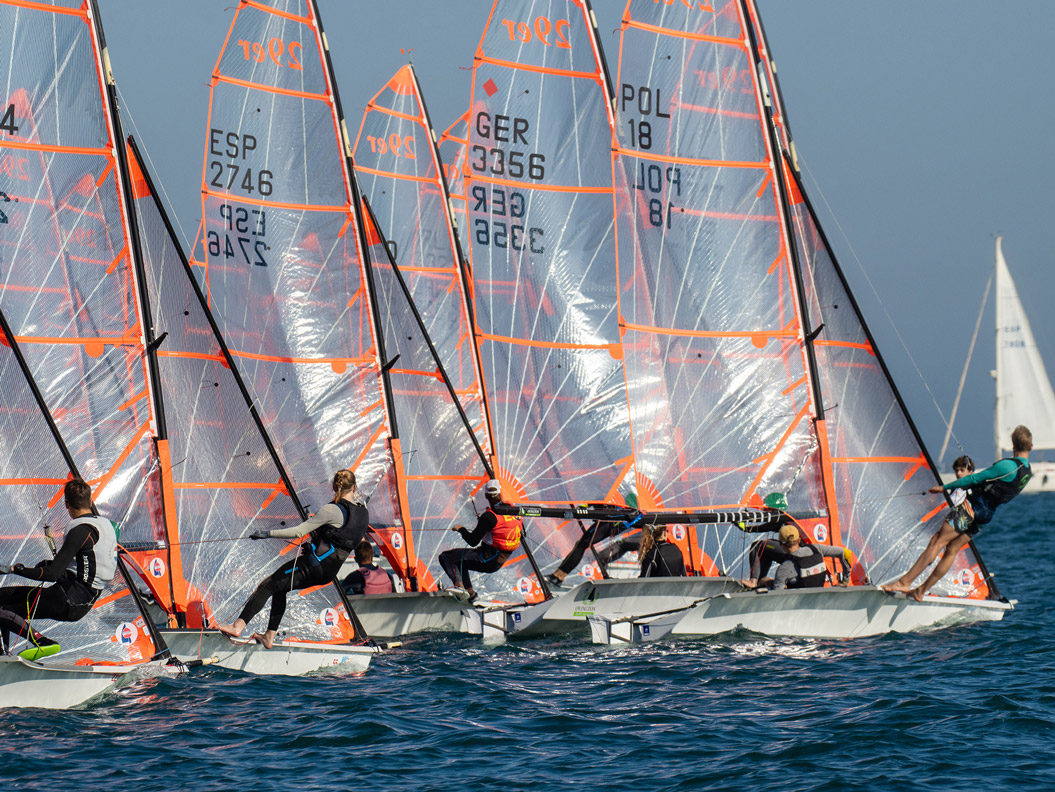 noticias náuticas, actualidad náutica, 29er, olympic week valencia, regata, regatista, vela, embarca