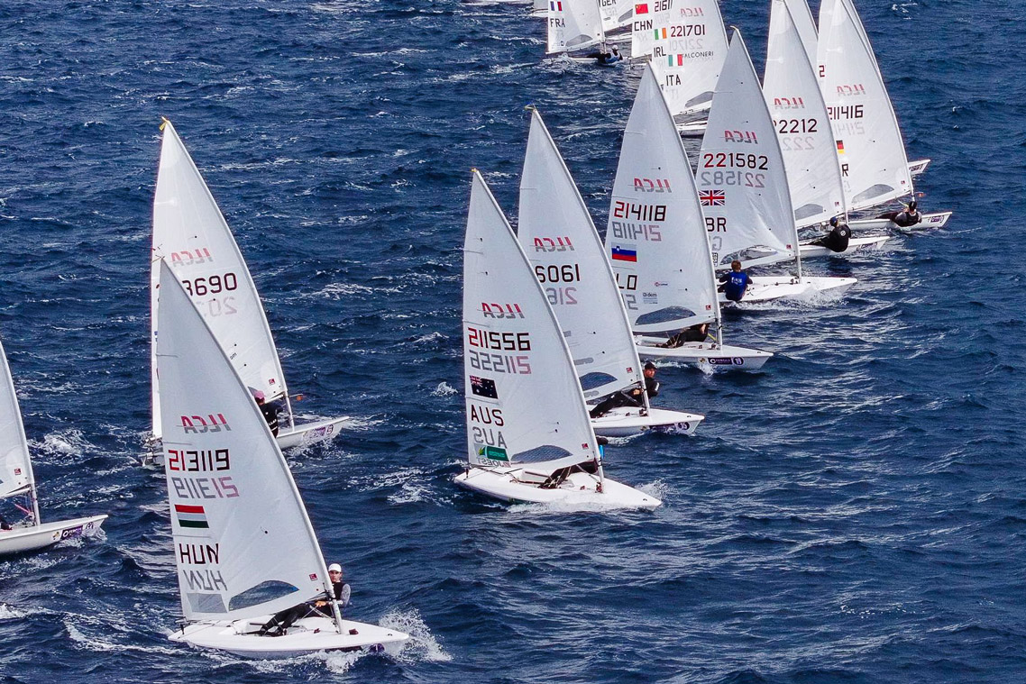 noticias náuticas, actualidad náutica, ilca 7, campeonato nacional, regata, vela, embarcación