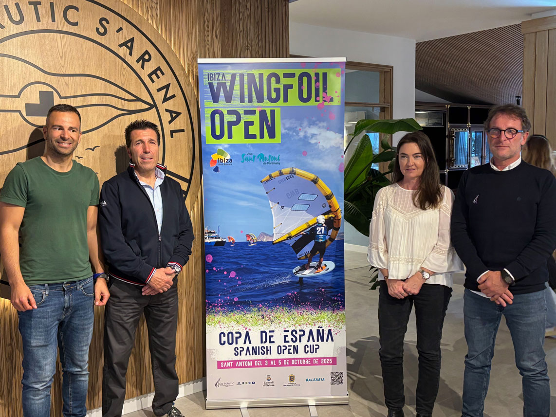 noticias náuticas, actualidad náutica, es nàutic, club nàutic s'arenal, ibiza wingfoil 2025, windsur
