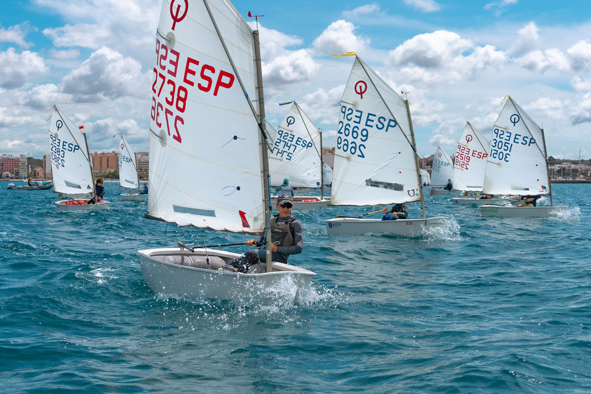 noticias náuticas, actualidad náutica, copa de españa de optimst, club náutico mar menor, murcia, cm