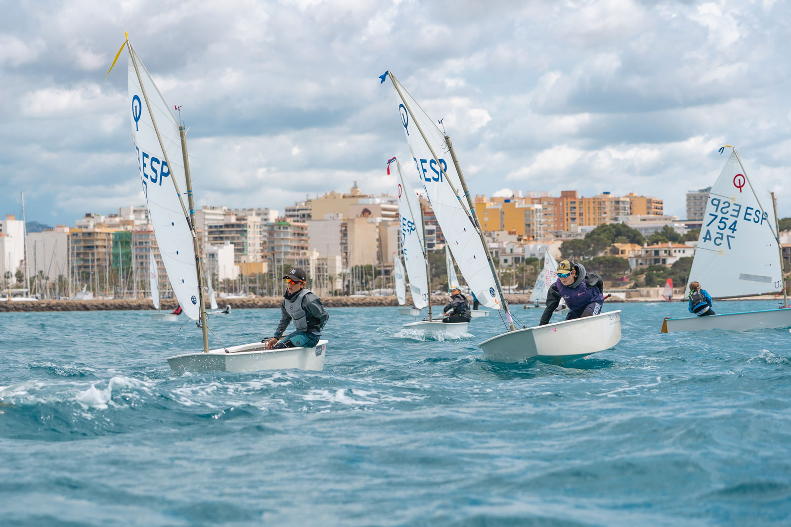 noticias náuticas, actualidad náutica, copa de españa de optimst, club náutico mar menor, murcia, cm