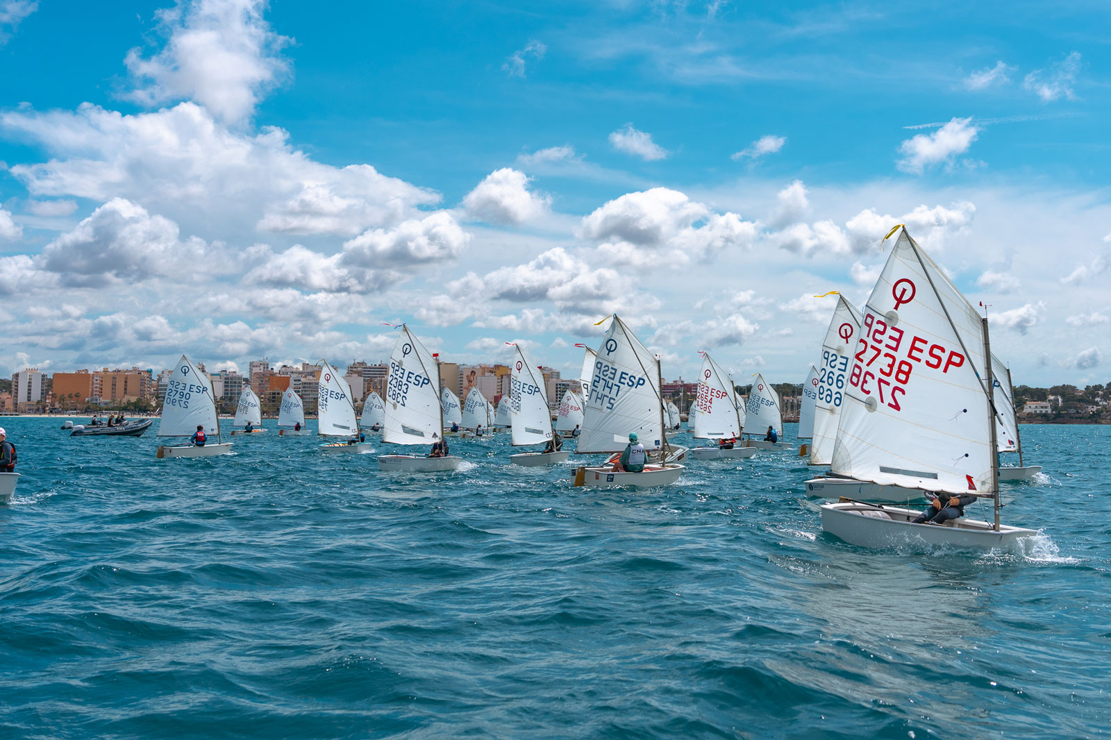 noticias náuticas, actualidad náutica, copa de españa de optimst, club náutico mar menor, murcia, cm