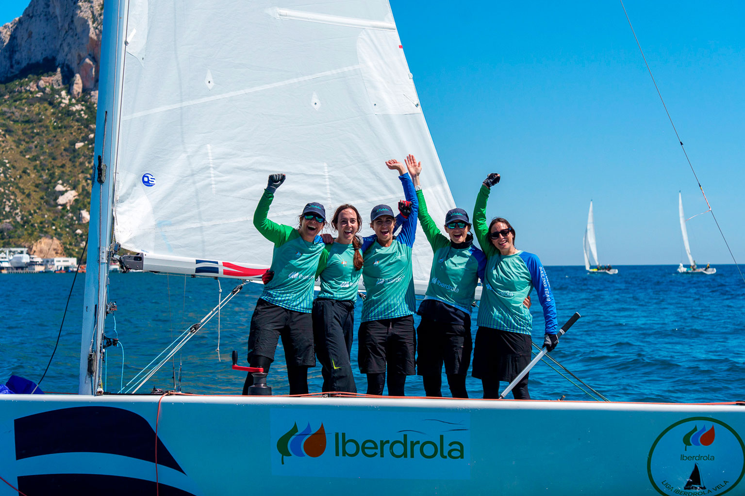 El Club Nàutic s'Arenal, sede de la tercera prueba de la Liga Iberdrola de Vela Femenina