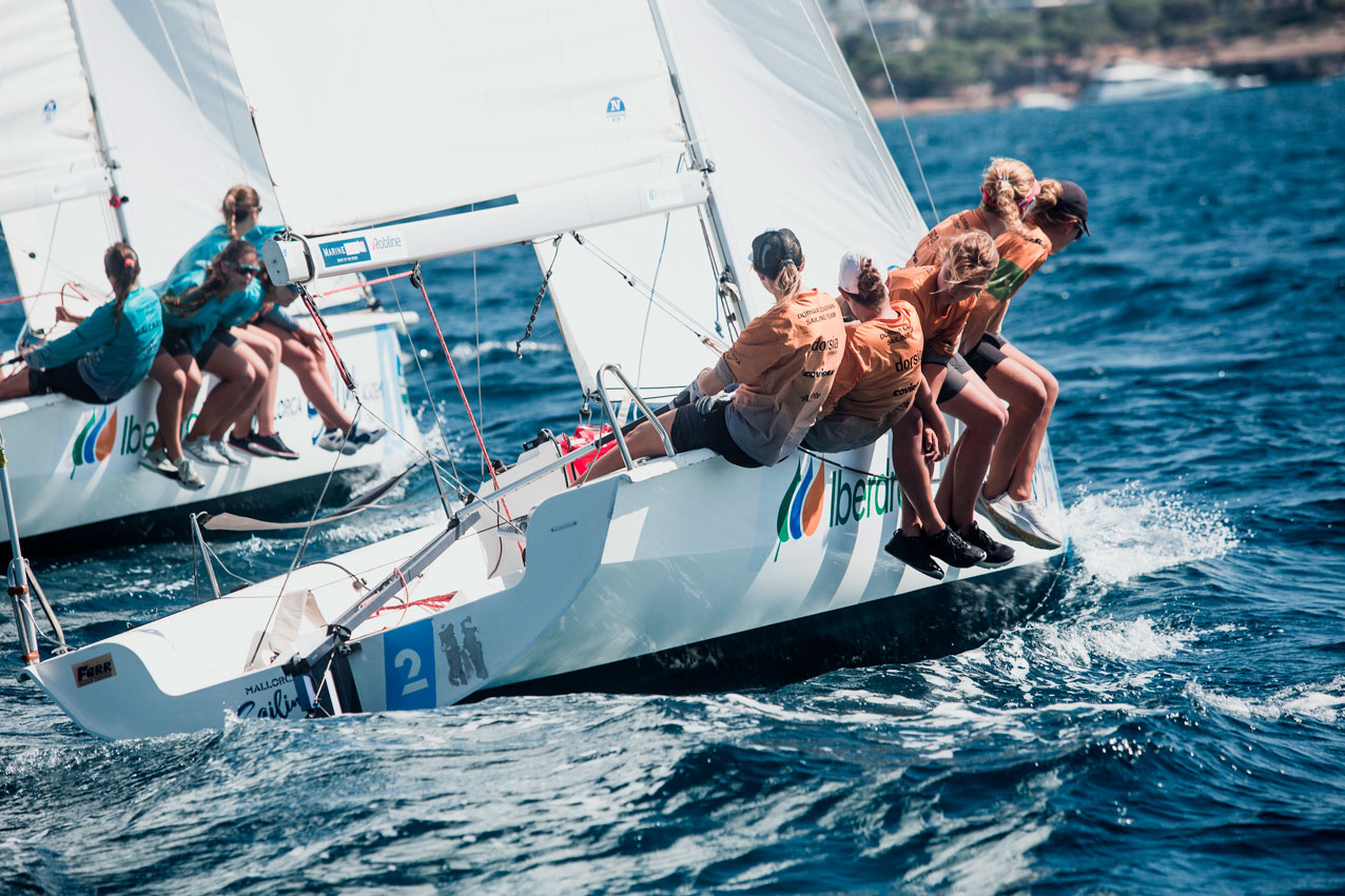 El Club Nàutic s'Arenal, sede de la tercera prueba de la Liga Iberdrola de Vela Femenina