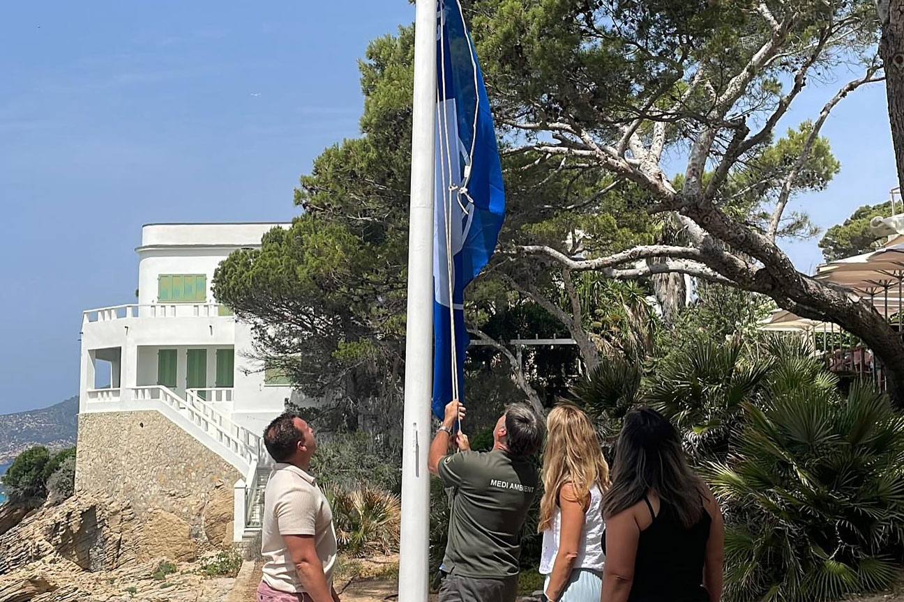 noticias náuticas, actualidad náutica, ajuntament d'andratx, sant elm, bandera azul, medio ambiente,