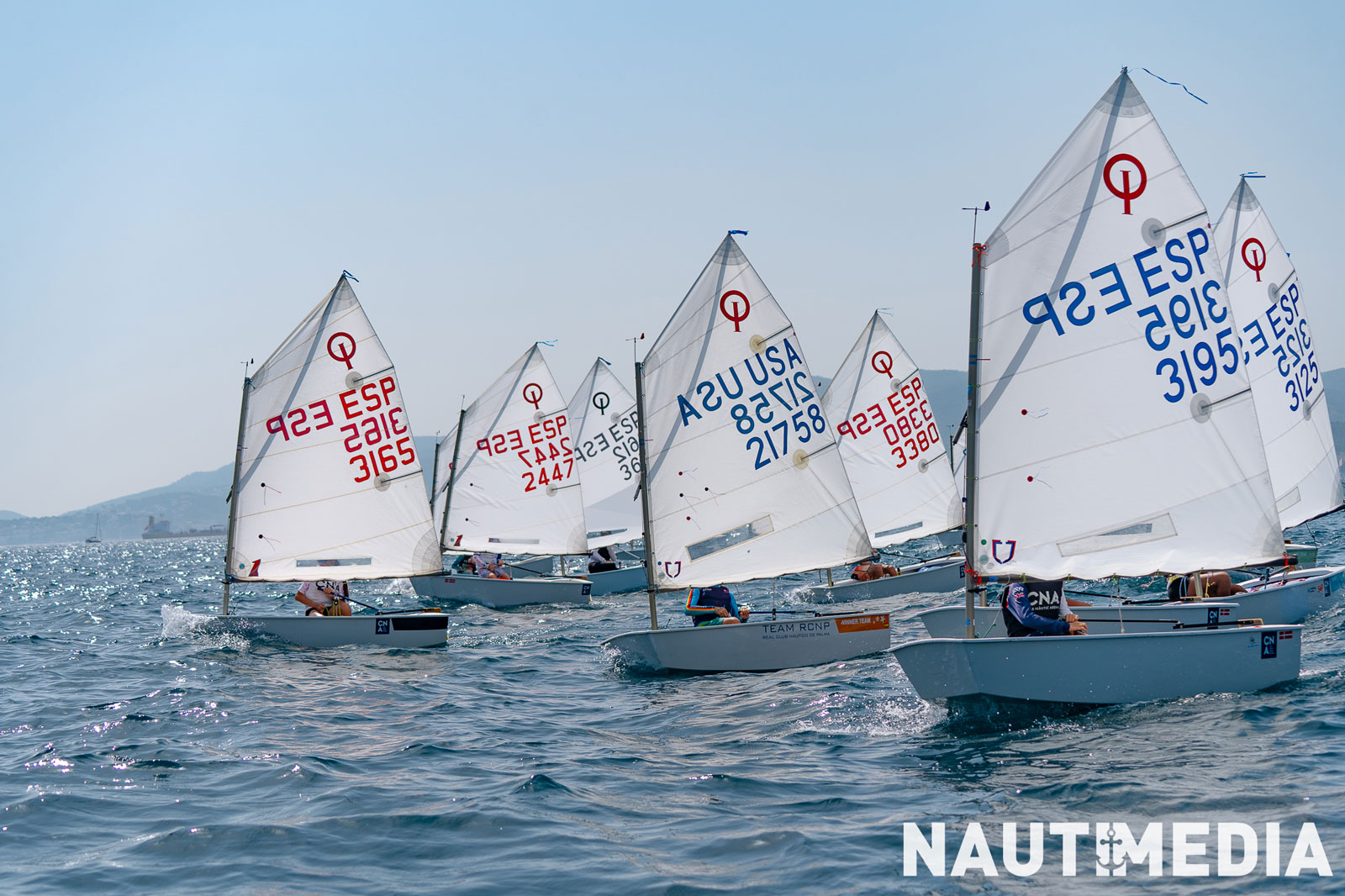 noticias náuticas, actualidad náutica, trofeo mamá optimist, mamá optimist, club nàutic portitxol, c