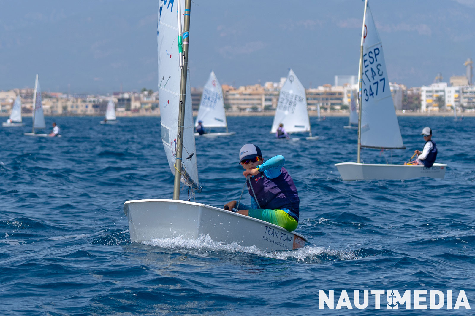 noticias náuticas, actualidad náutica, trofeo mamá optimist, mamá optimist, club nàutic portitxol, c