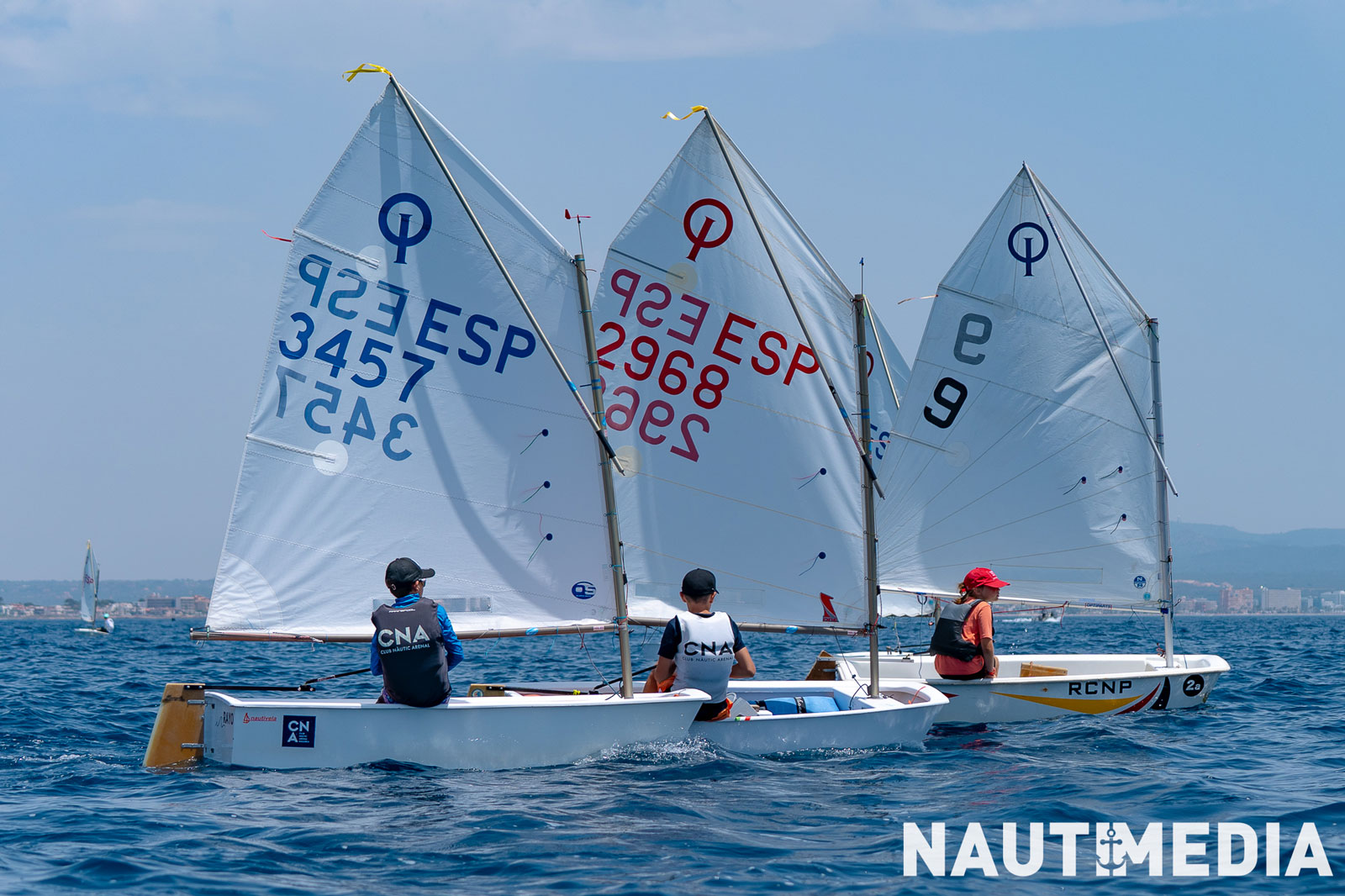 noticias náuticas, actualidad náutica, trofeo mamá optimist, mamá optimist, club nàutic portitxol, c
