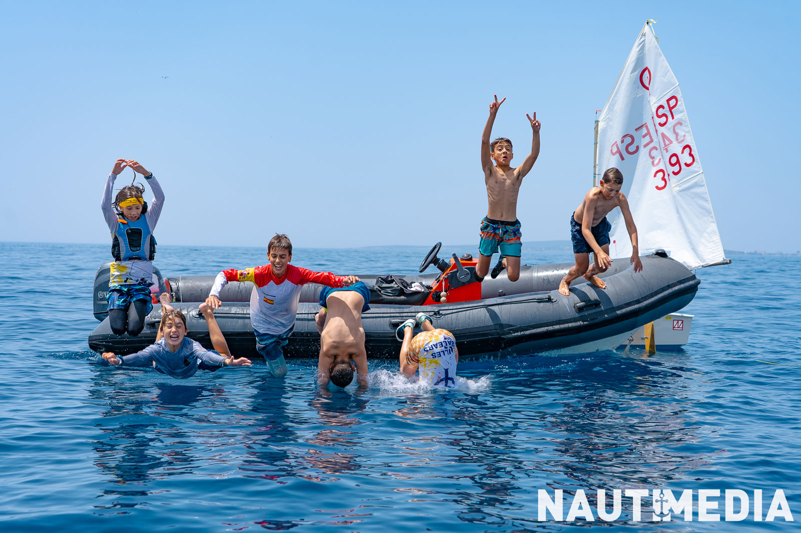 noticias náuticas, actualidad náutica, trofeo mamá optimist, mamá optimist, club nàutic portitxol, c