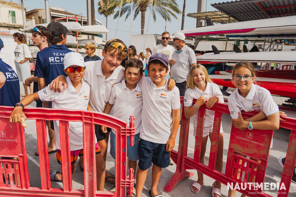 noticias náuticas, actualidad náutica, trofeo mamá optimist, mamá optimist, club nàutic portitxol, c