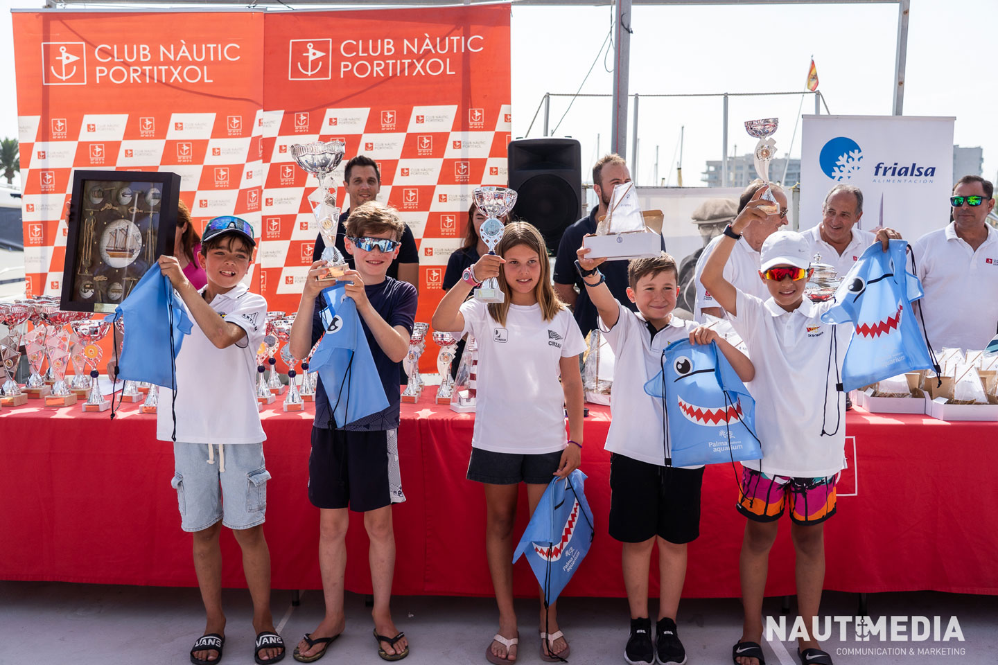 noticias náuticas, actualidad náutica, trofeo mamá optimist, mamá optimist, club nàutic portitxol, c