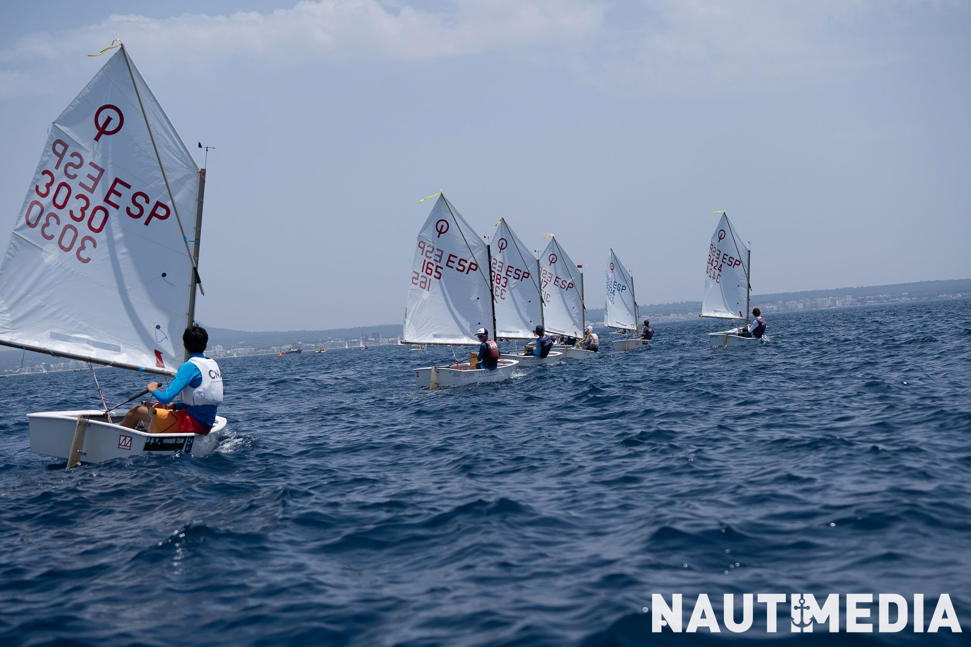 noticias náuticas, actualidad náutica, trofeo mamá optimist, mamá optimist, club nàutic portitxol, c