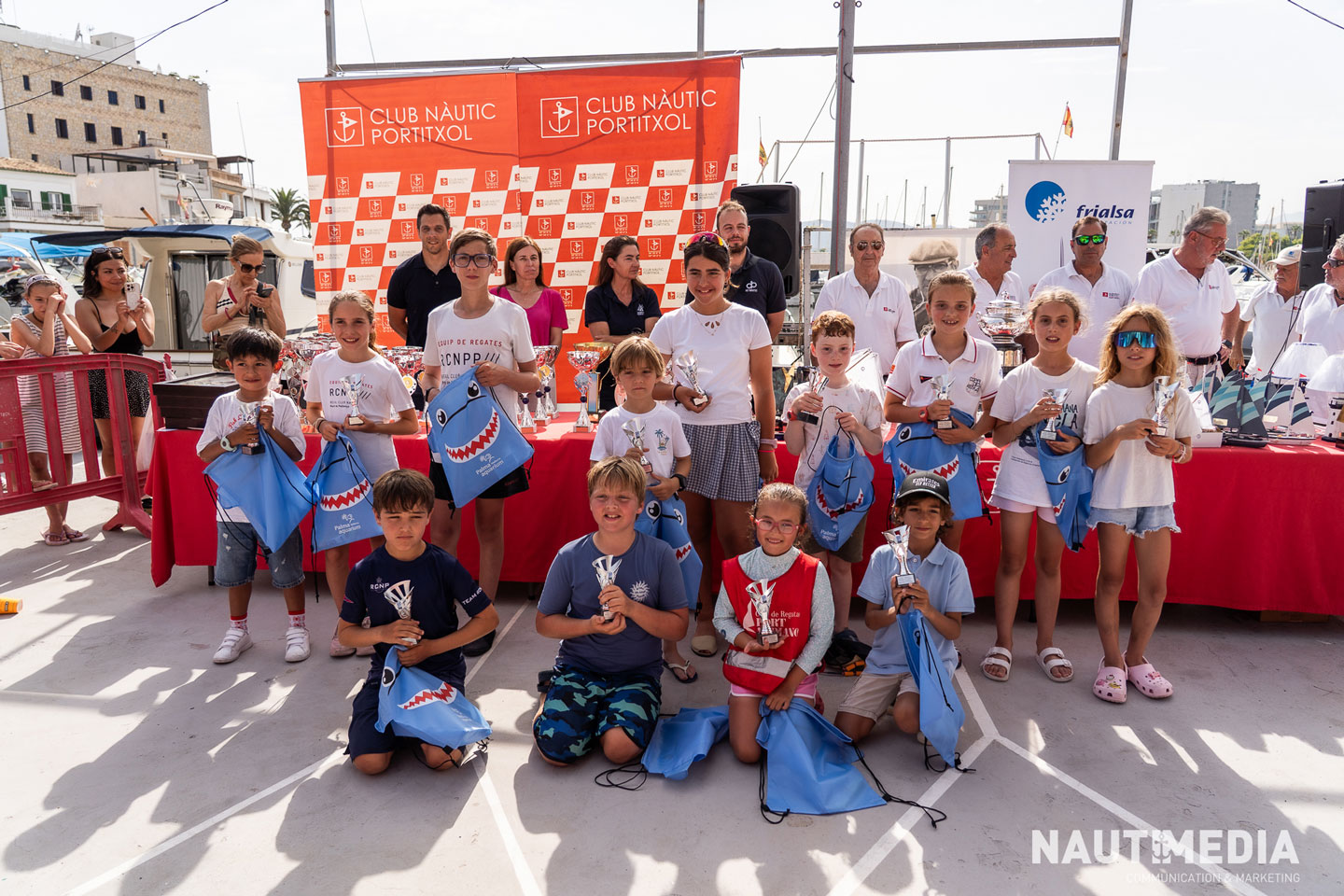 noticias náuticas, actualidad náutica, trofeo mamá optimist, mamá optimist, club nàutic portitxol, c
