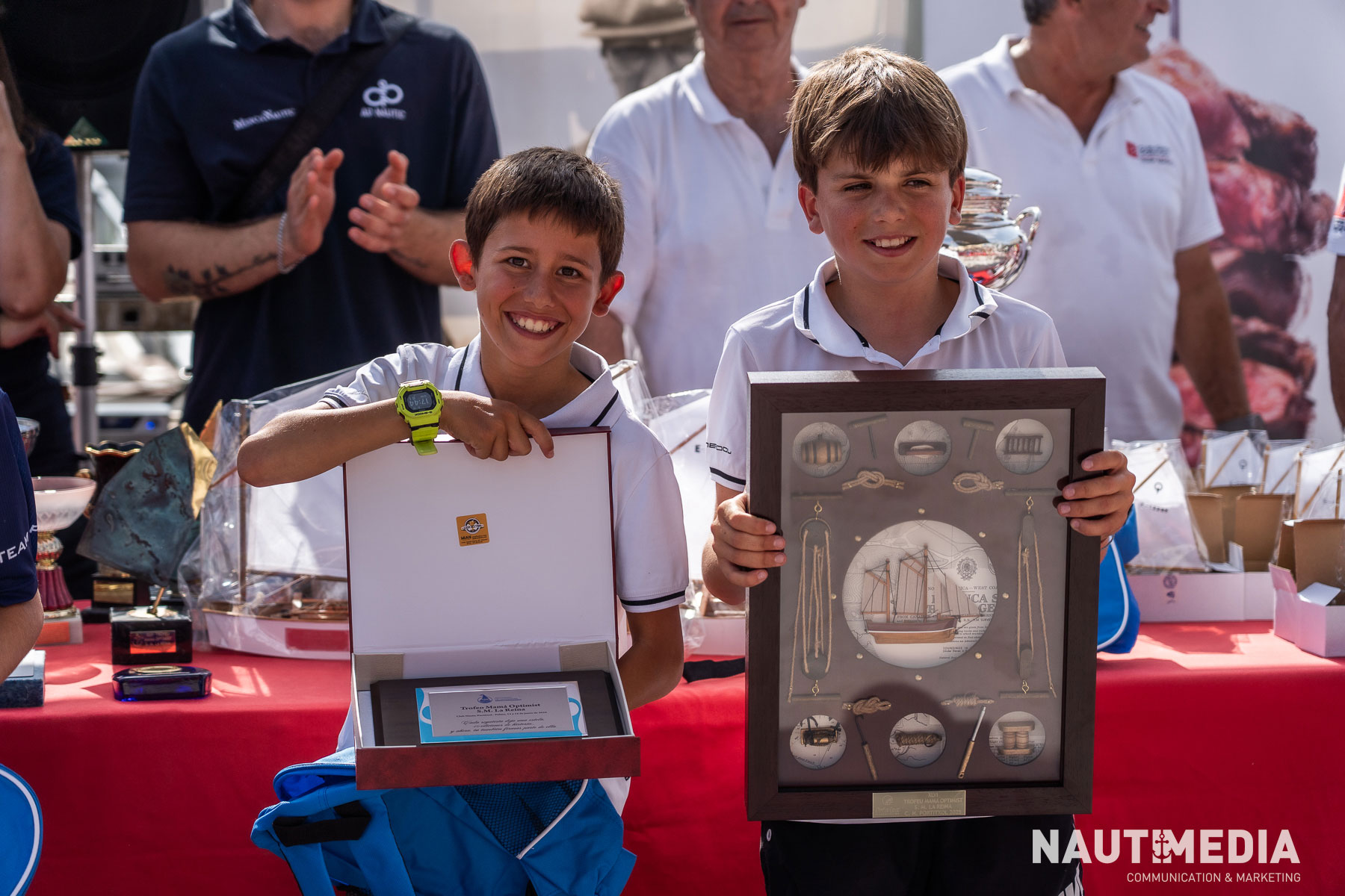 noticias náuticas, actualidad náutica, trofeo mamá optimist, mamá optimist, club nàutic portitxol, c