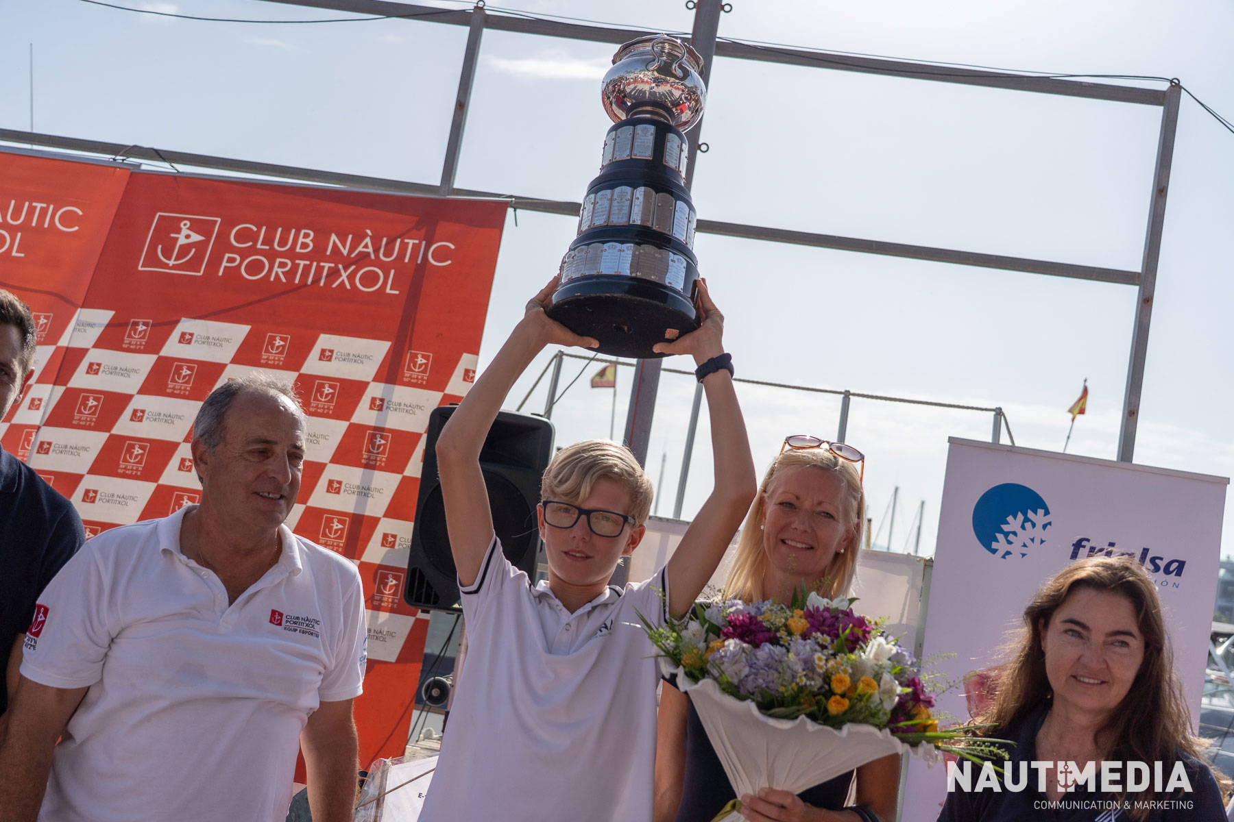 noticias náuticas, actualidad náutica, trofeo mamá optimist, mamá optimist, club nàutic portitxol, c