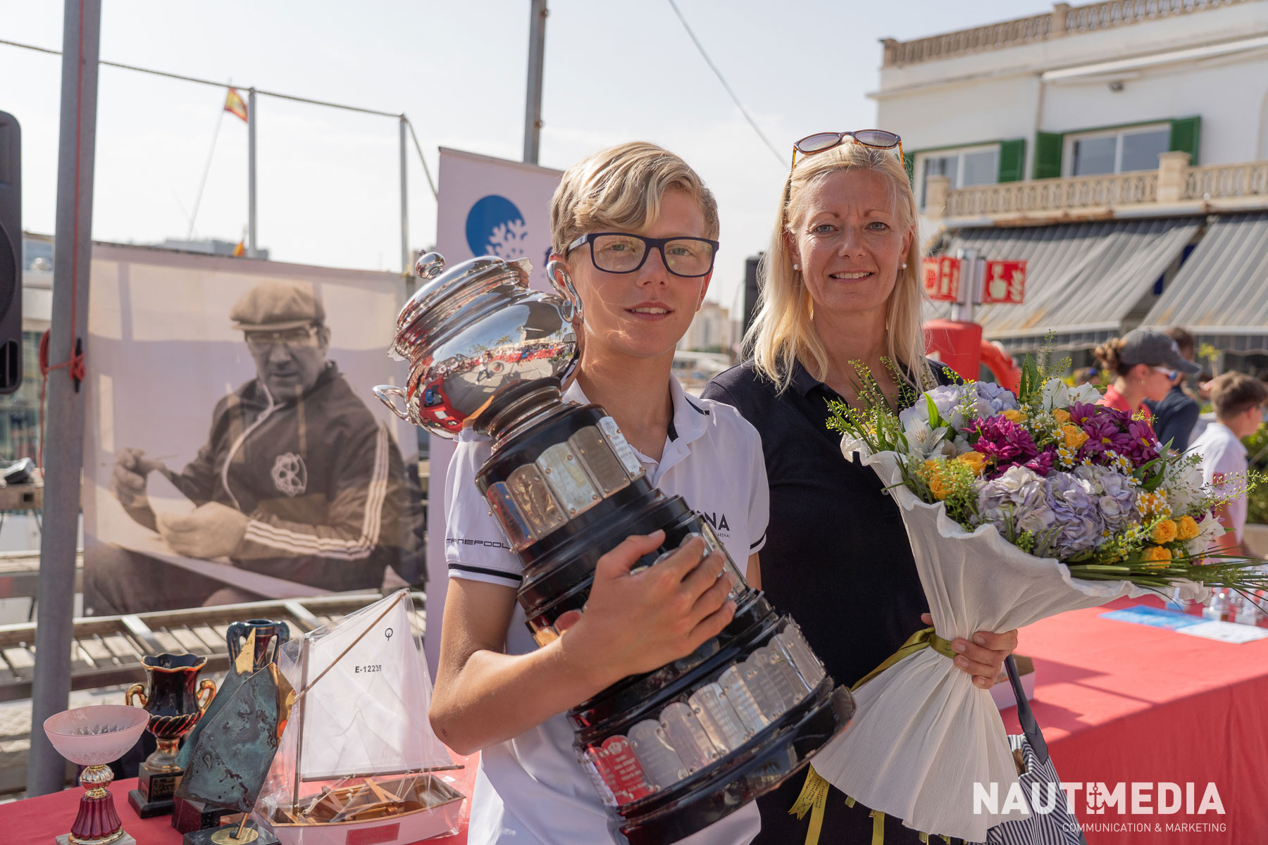 noticias náuticas, actualidad náutica, trofeo mamá optimist, mamá optimist, club nàutic portitxol, c