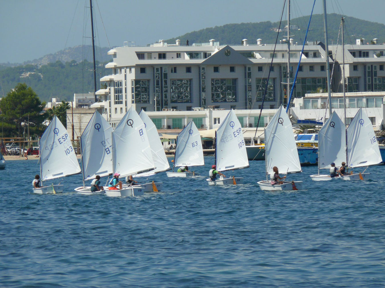 Náutica deportiva del puerto de Ibiza