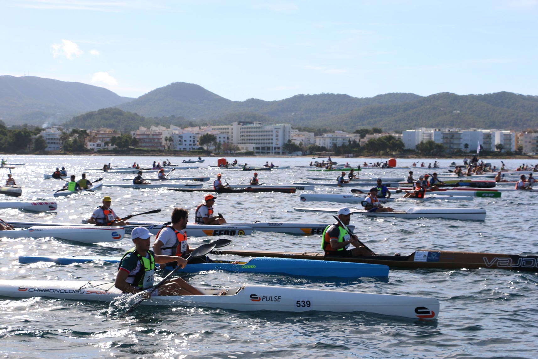 noticias náuticas, actualidad náutica, Copa Balear de Jóvenes Promesas de Piragüismo, ibiza, cnsa, c