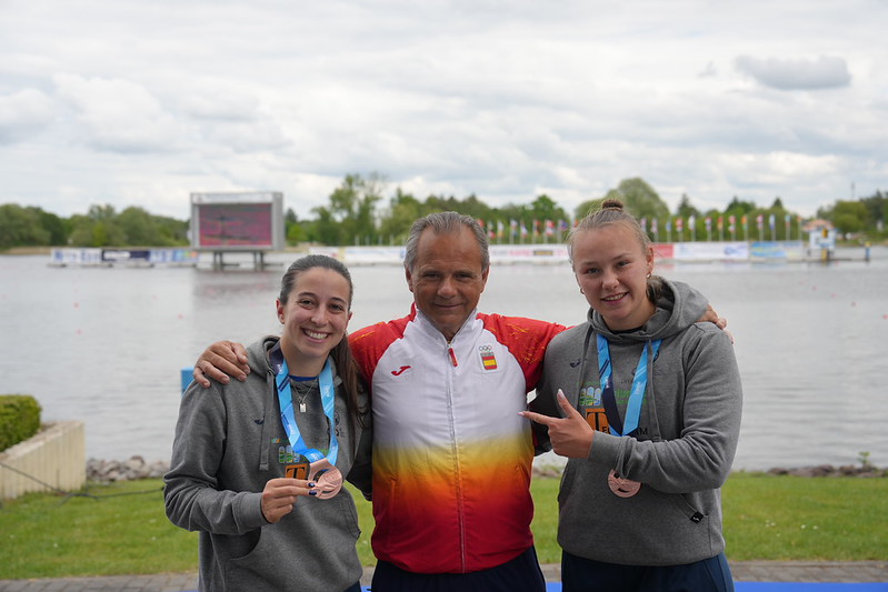 Àngels Moreno se cuelga el bronce en el C2 500 de la II Copa del Mundo de Sprint