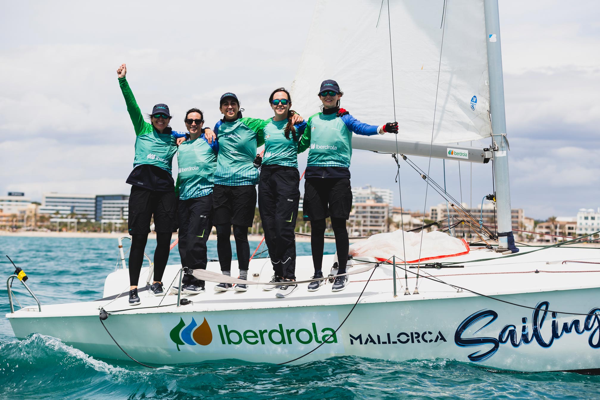 El Natulim Sailing Team conquista en Palma la tercera prueba de la Liga Iberdrola