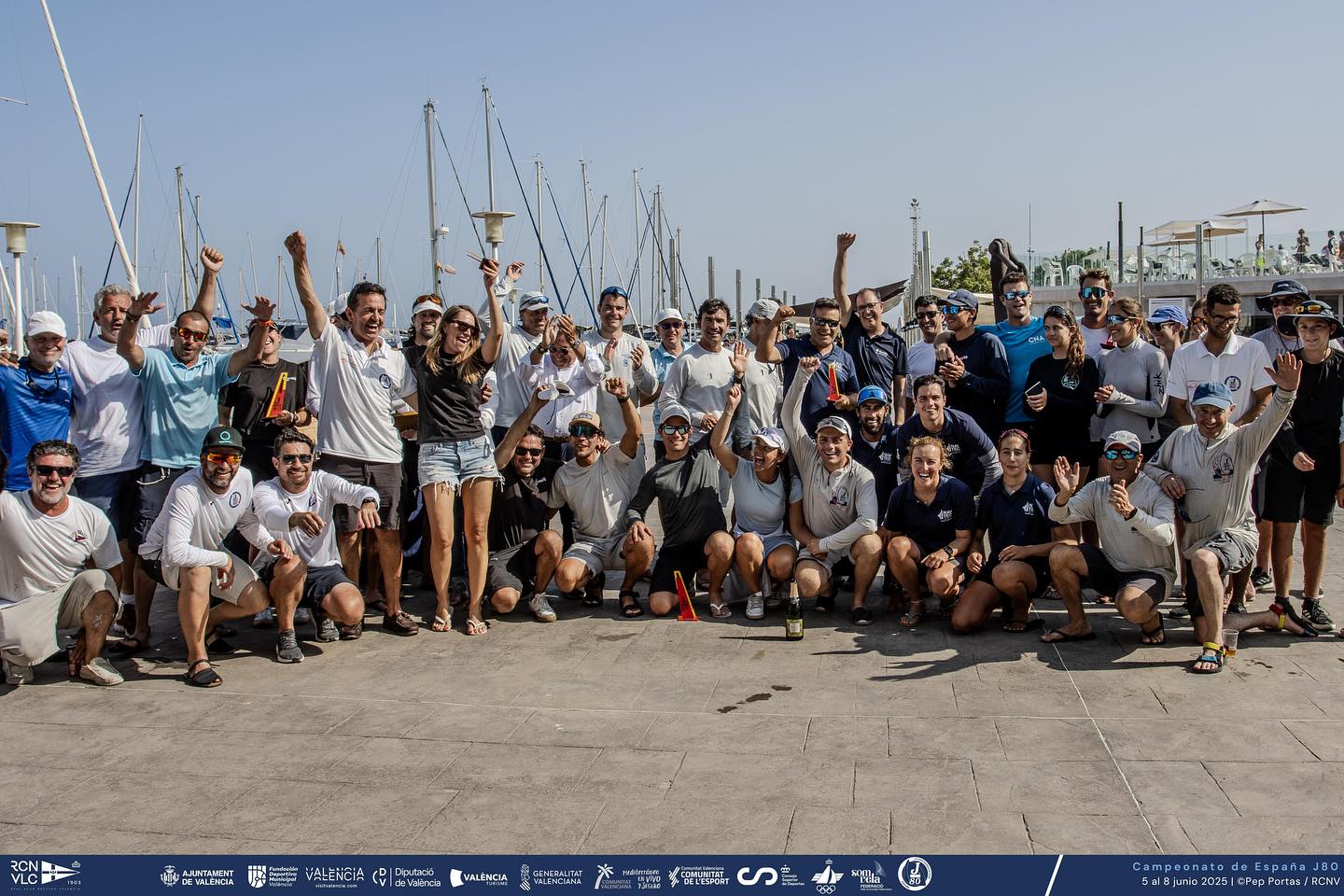 noticias náuticas, actualidad náutica, les roches menorca team, regata, vela, embarcación, j80, camp