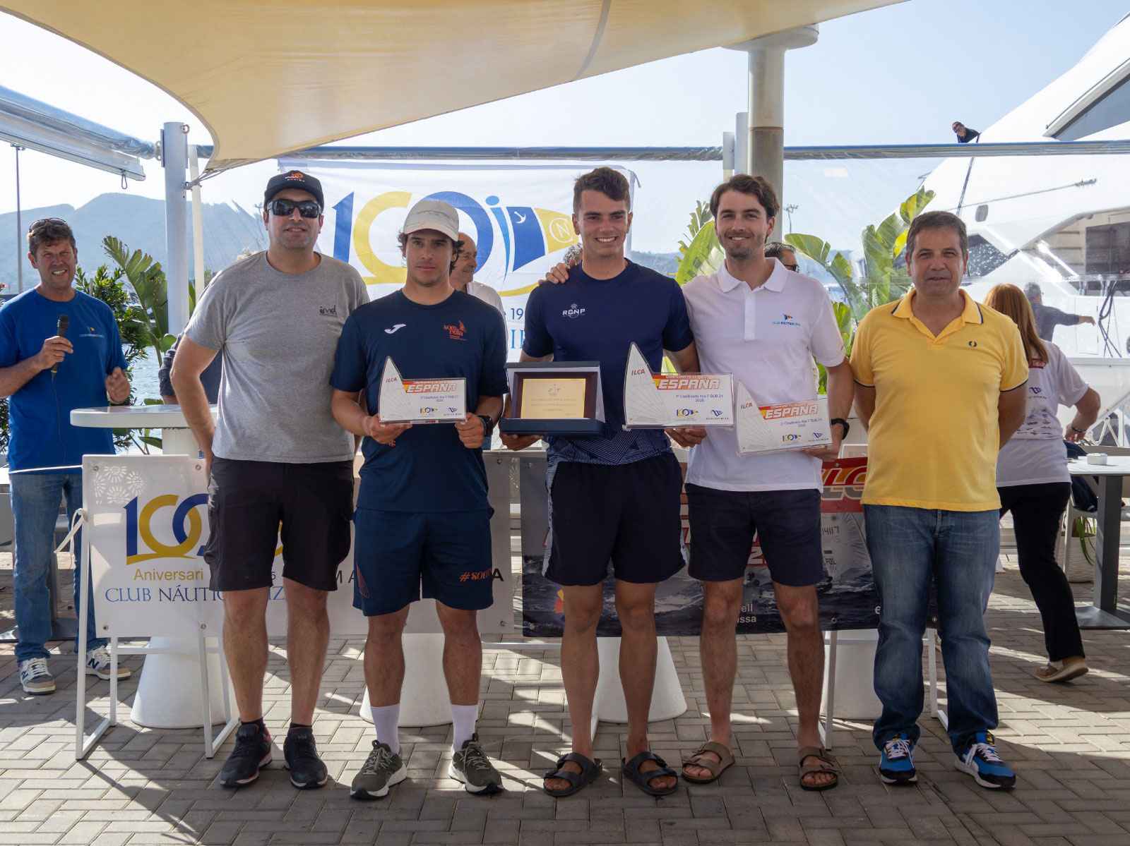 noticias náuticas, actualidad náutica, campeonato de españa de ilca 7, club náutico de ibiza, marc o