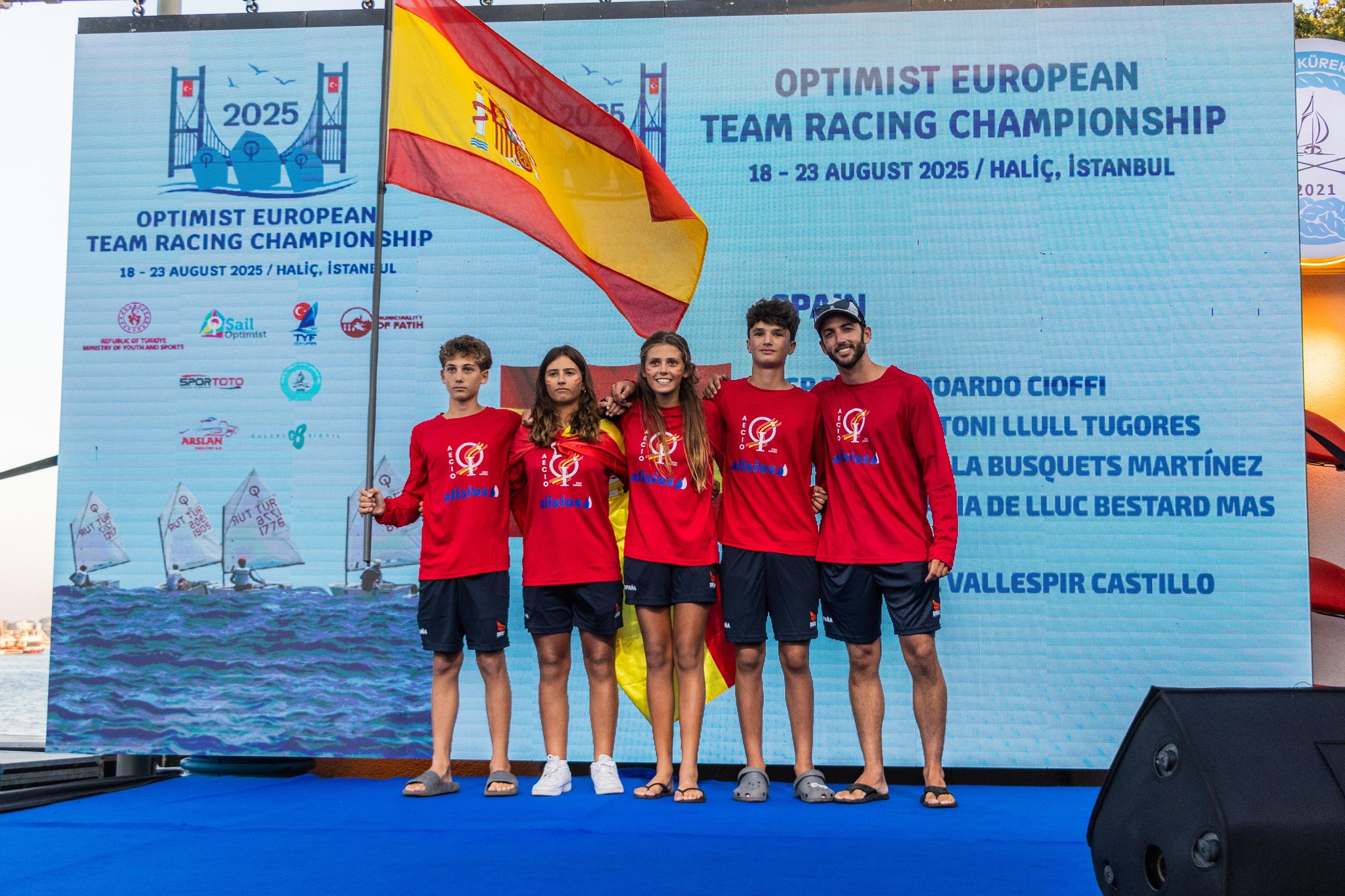 noticias náuticas, actualidad náutica, campeonato de optimist, Campeonato Europeo de Optimist por Eq