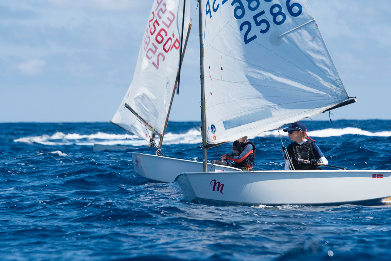 Actualidad Náutica, noticias náuticas, regata, optimist, optimist D, ILCA 4, ILCA 6, La menorquina, 