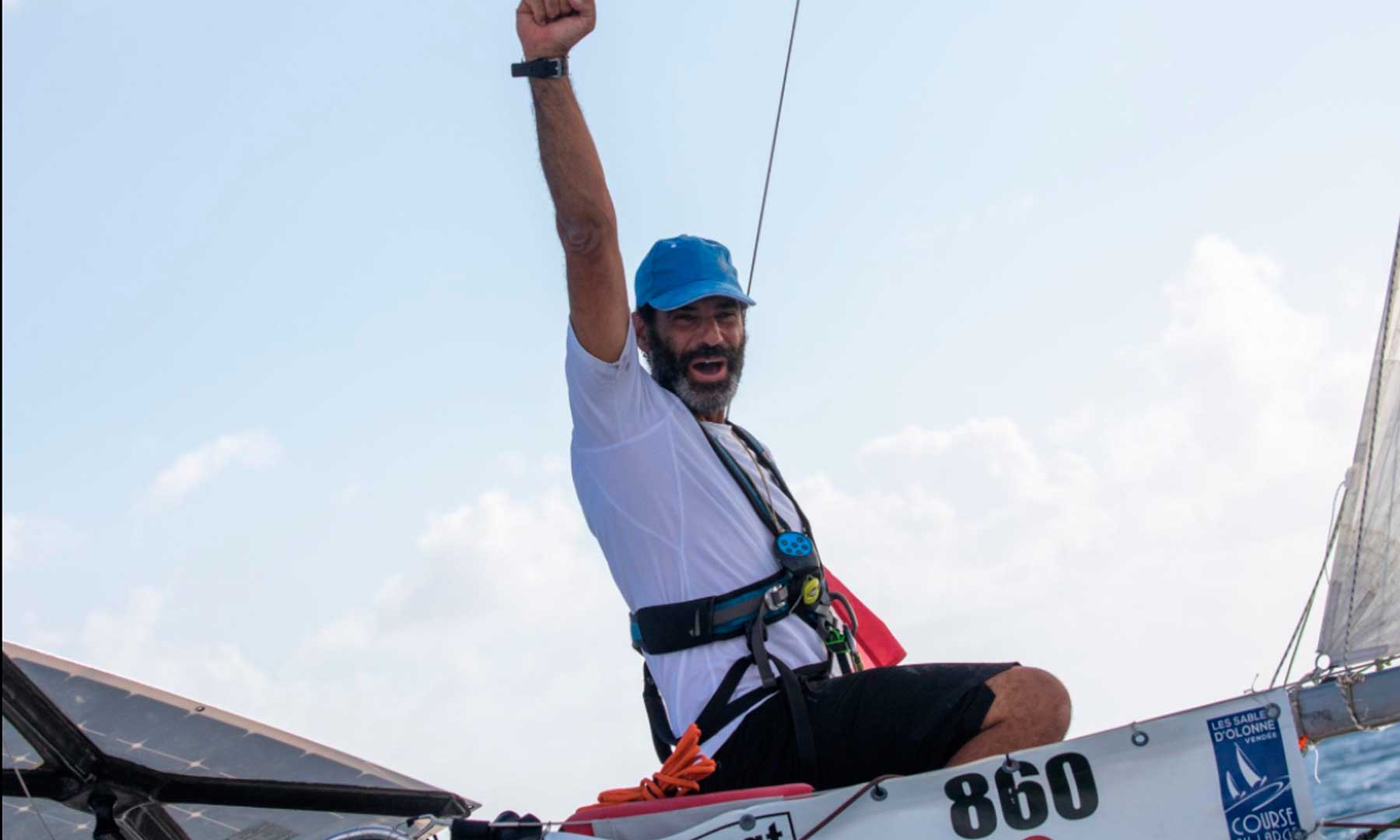 jose linares, mini transat, guadalupe, deporte náutico, vela, la palma
