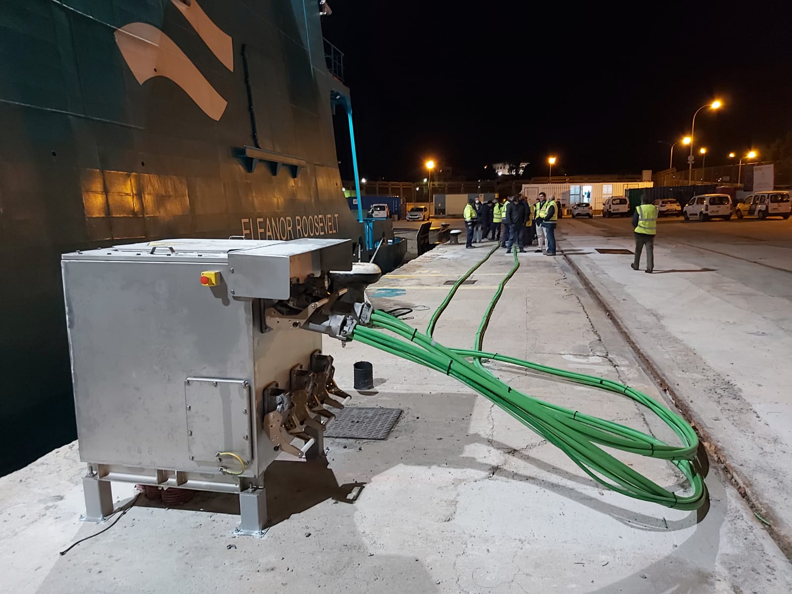 La Unión Europea subvencionará el 40% de la inversión en “cold ironing” en los puertos de APB