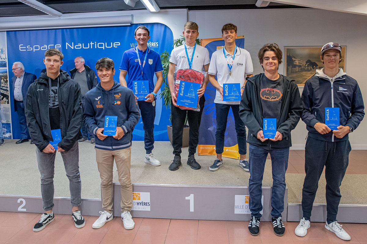 Daniel Cardona, bronce en el Campeonato de Europa de ILCA 6 