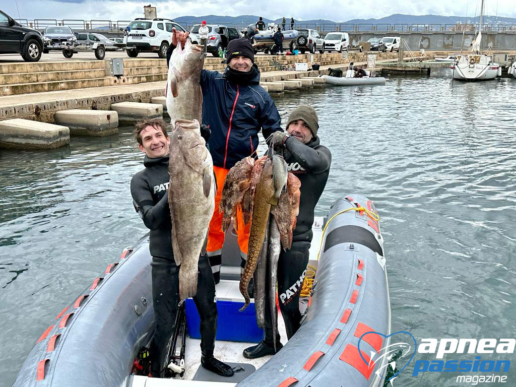 La Semana Máster Ciutat de Palma de Pesca Submarina se impone al frío y la lluvia